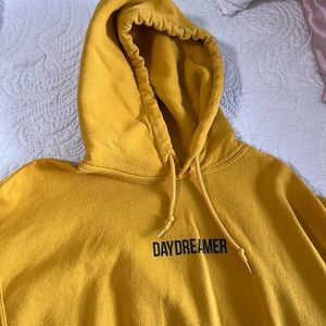Yellow hoodie